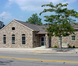A picture of the Jeffersonville Branch of the Carnegie Public Library